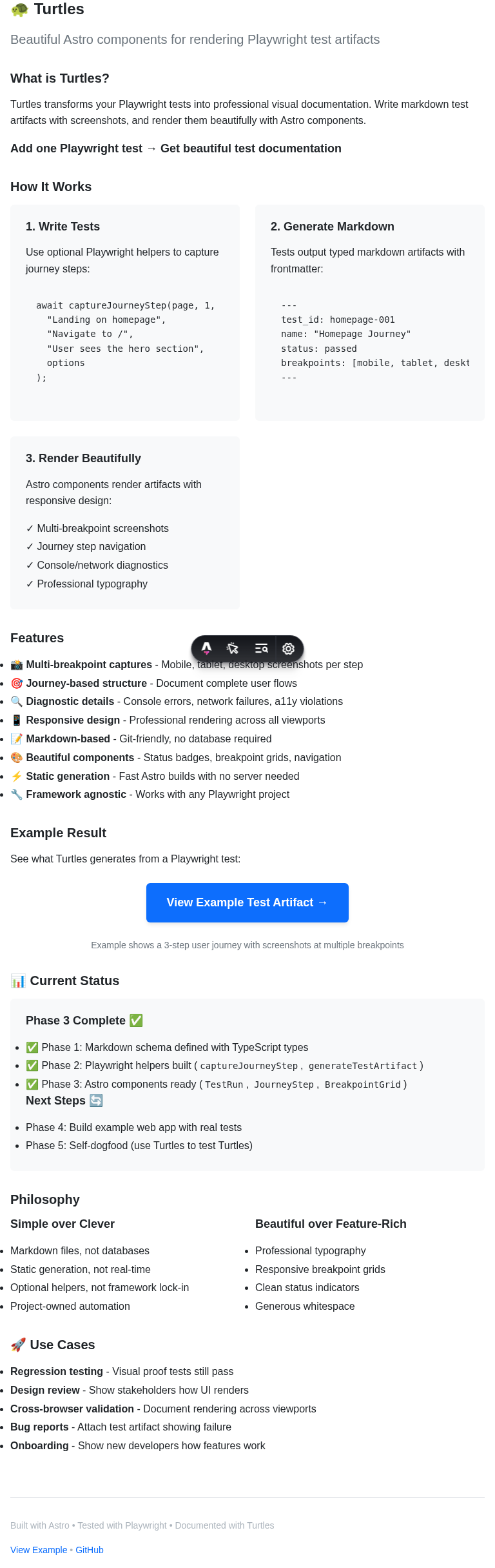 Step 1 - tablet view